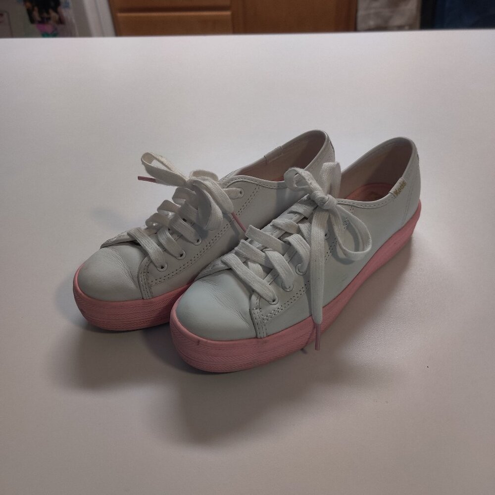 White Kate Spade Keds